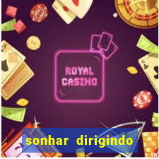 sonhar dirigindo carro jogo do bicho